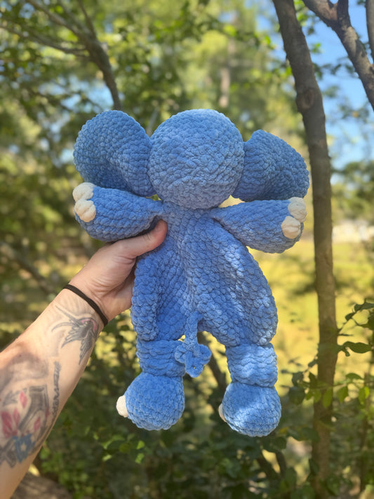 Elephant Snuggler – Handmade Crochet Elephant Lovey