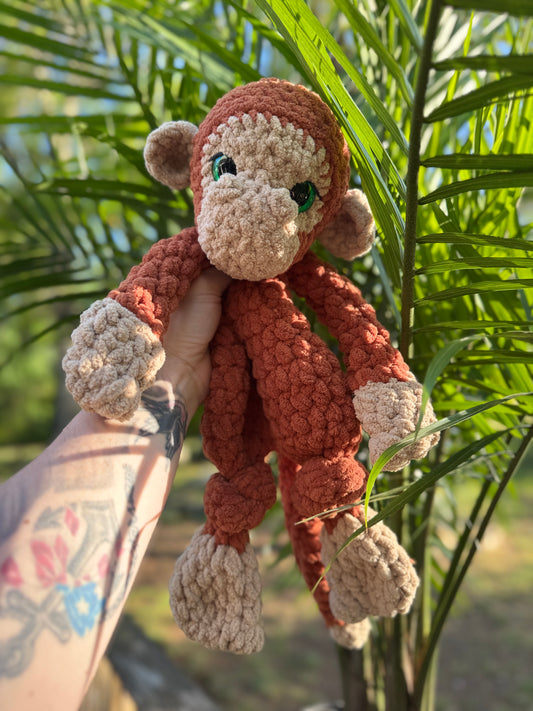 Monkey — Handmade Crochet Snugger
