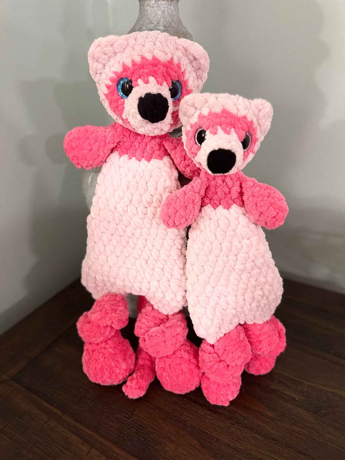 Ferret Snuggler – Handmade Crochet Plush (Big or Mini)