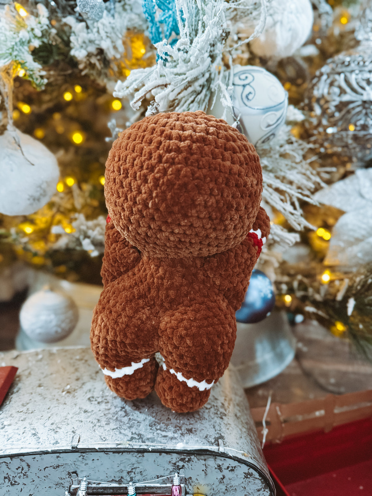 Cheeky Gingerbread – Handmade Crochet Plush