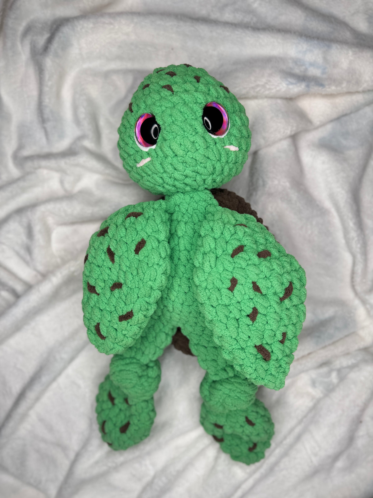 Jumbo Turtle – Handmade Crochet Plush