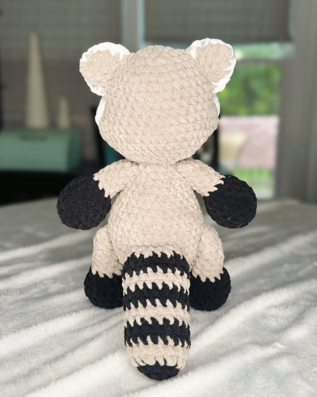 Raccoon Stuffy – Handmade Crochet Plush