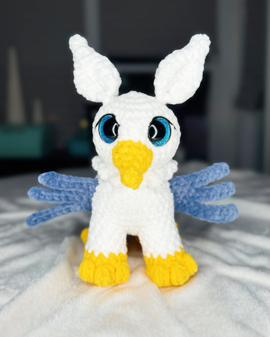 Sitting Griffyn – Handmade Crochet Plush